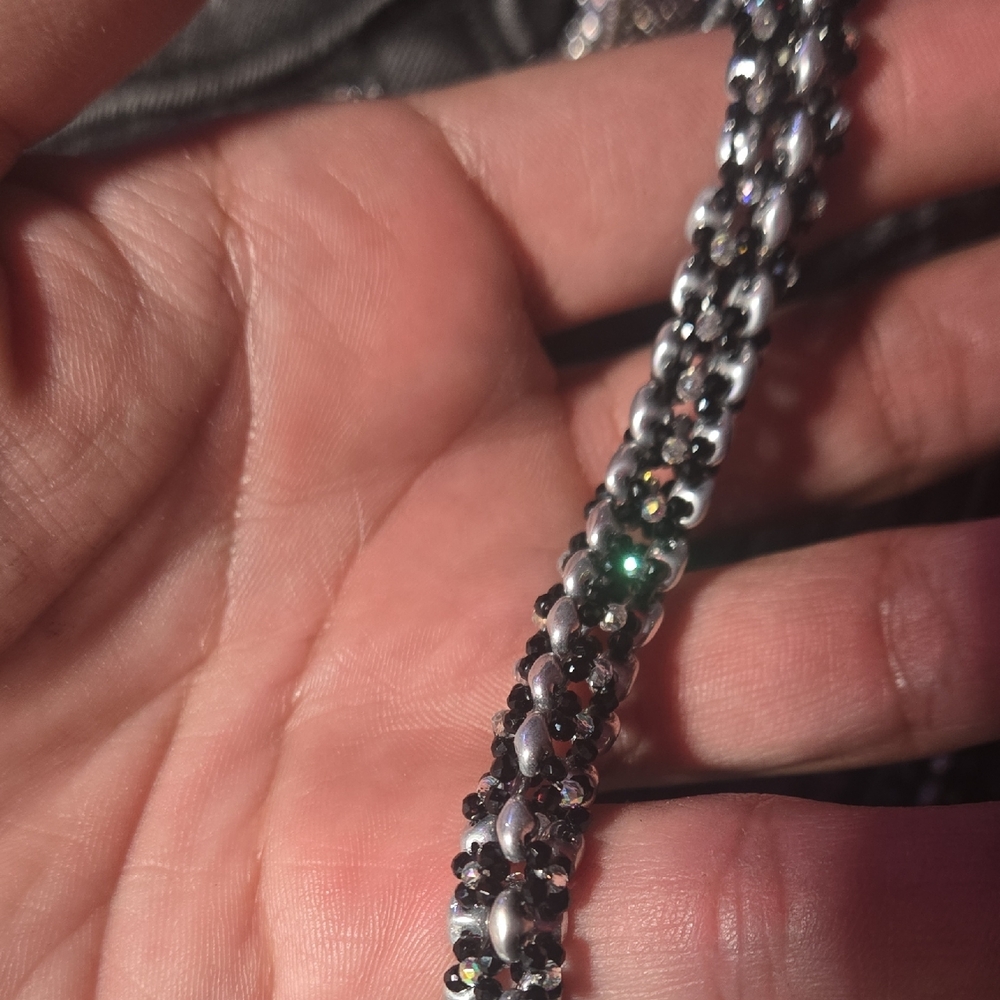 Hand Beaded Jordan Jumpman. - Picture 5 of 6